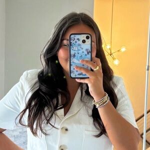 Swan Lake Blue Wildflower iPhone 14 Case